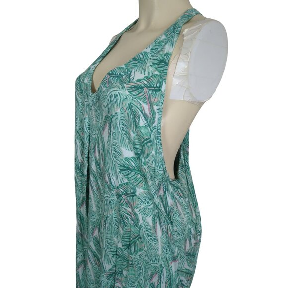 Bob Timberlake sleeveless summer Tropical Maxi dress size XL tall - Picture 9 of 16